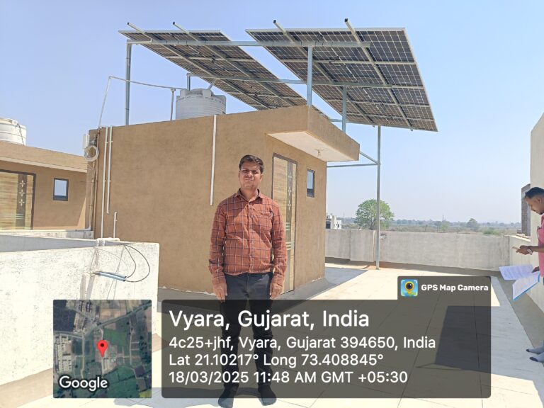 5.7KW ROOFTOP SYSTEM JITUBHAI GOSWAMI